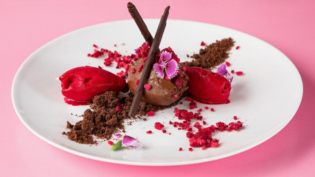 Chocolate And Raspberries