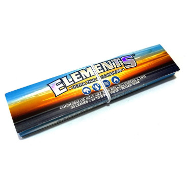 Elements Papers With Tips (King Size)