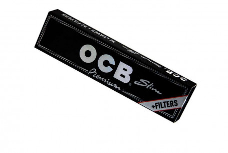 Ocb Premium Slim Filters Rolling Papers Tips King Size