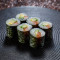 Sān Wén Yú Niú Yóu Guǒ Xiǎo Juǎn (6Jiàn Salmon Avocado Roll (6 Pcs.