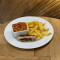Kids Sausage, Chips And Beans Meal
