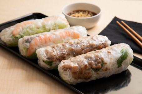 Prawn N Pork Rice Paper Rolls (Gf)