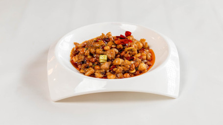 Quick Fried Diced Chicken In Sichuan Style Chuān Shì Jiàng Bào Jī Dīng