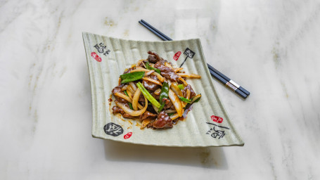 Sichuan Style Beef With Ginger And Spring Onion Bā Shǔ Jiāng Cōng Niú Liǔ