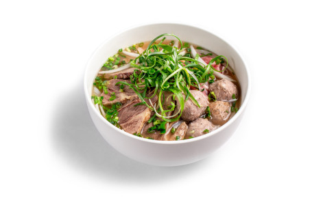 Pho Combo Two Toppings Hé Nèi Tāng Hé Shuāng Pīn