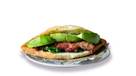 Banh Mi Ga Grilled Chicken Avocado Xiāng Máo Shāo Jī Niú Yóu Guǒ Sān Wén Zhì