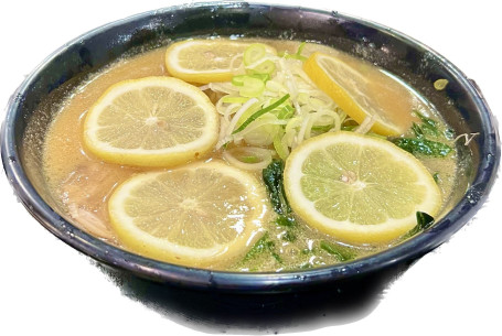 Salt Taste Soup Ramen With Fresh Lemon