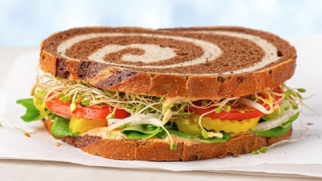 Vegan Veggie Crunch Sandwich
