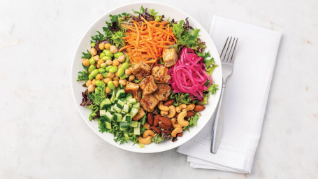 Large Vegan Salad With Tofu