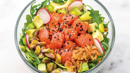 King Salmon Poke Salad