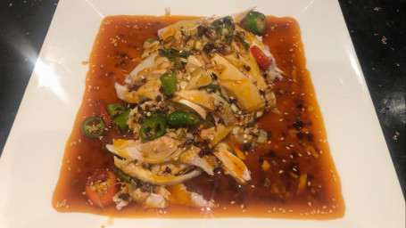 Boiled Chicken In Chilli Oil Kǒu Shuǐ Jī