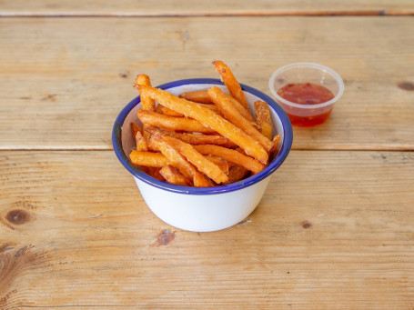 Sweet Potato Fries With Prune Powder De Guā Shǔ Tiáo Pèi Méi Fěn