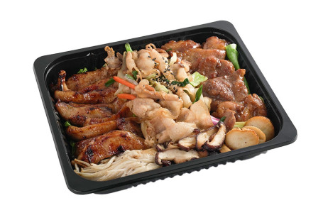 Zī Wèi Kǎo Zhū Ròu Tào Cān （Èr Rén Fèn） Premium Grilled Pork Set (Set For 2)