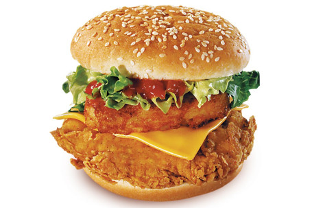 Classico Giant Chicken Fillet Burger (Fried)