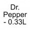 Dr Pepper 0.33L