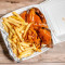 Wings (10 count) with fries