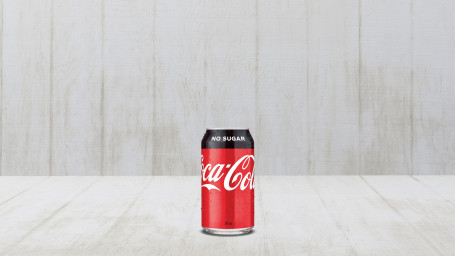 Coca Cola Zonder Suiker 375Ml Blik