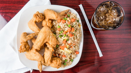 2. Whole Wings Fried Rice Combo