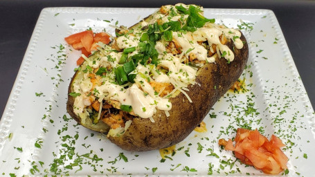 Salmon Nola Baked Potato