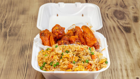 Wing/Rice Combo