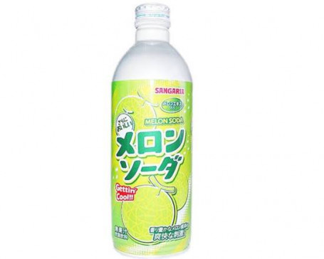 Melon Soda Bottle 500Ml