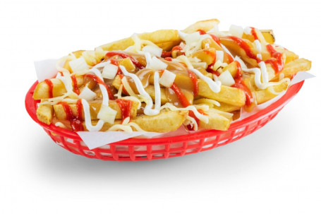 Cartofi Prăjiți Cu Poutine Picante