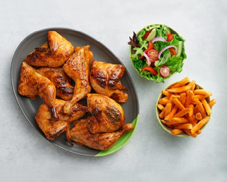 2 Whole Peri Peri Chickens+2 Large Sides