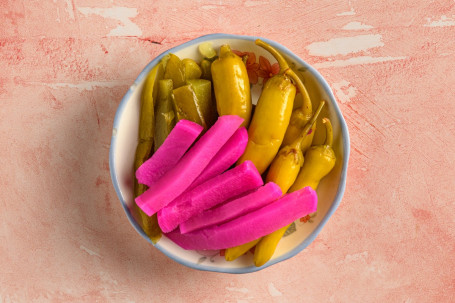 Selection Of Lebanese Pickles