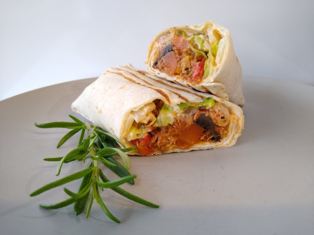 Go Mushroom Halloumi Wrap