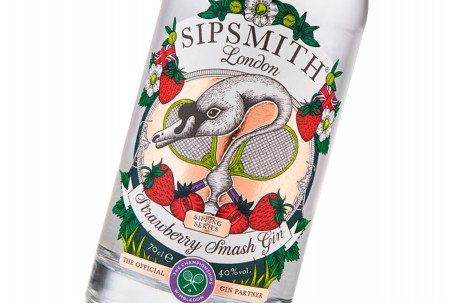 Sipsmith Strawberry Smash Gin 40 (70Cl)