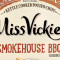Domnișoara Vickies Chips Bbq