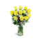 1 Dozen Classic Yellow Roses