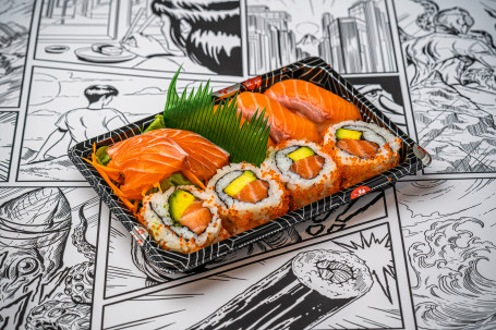 Salmon Sushi Sashimi