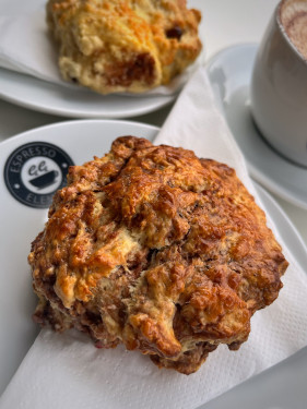 Freshly Baked Apple Cinnamon Scone