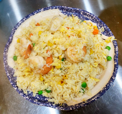 Seafood Fried Rice (Fish, Squid, Prawn)