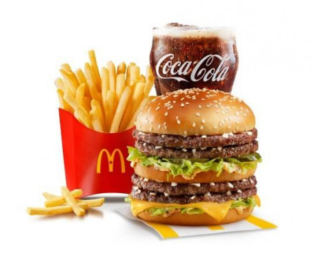 Dubbele Big Mac Extra Value-Maaltijd [870-1300 Calorieën]