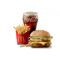 Big Mac (ingen kød) Ekstra værdi måltid [540-970 Cals]