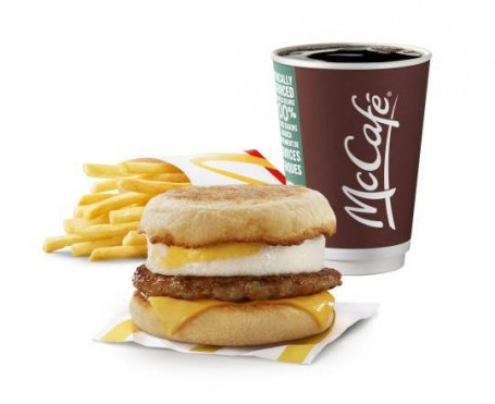 Pasto Dal Valore Extra Sausage N Egg Mcmuffin [590,0 Calorie]