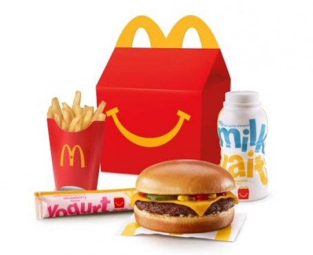Cheeseburger Happy Meal Con Patatine Fritte [440-550 Cal]