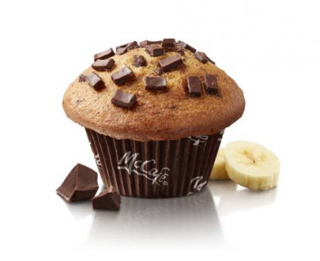 Muffin Con Pezzi Di Cioccolato E Banana [430.0 Cal]