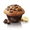 Muffin con pezzi di cioccolato e banana [430.0 Cal]