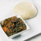 Vegetable Soup (with a choice of Pounded yam, Garri, Wheat fufu Oat fufu)