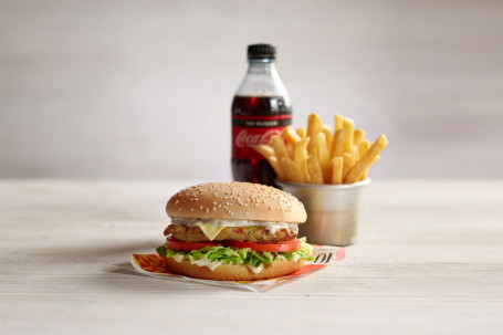 Mâncare Cu Burger Vegetal (2370 Kj).
