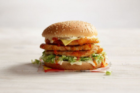 Triple Fillet Bondi Burger (3550 Kj).