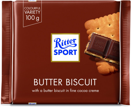 Ritter Sport Butter Biscuit (100 Gms)