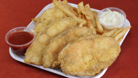 10 Bone-In Catfish With Fries