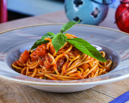 Spaghetti Tomato (Spaghetti Pomodoro) (V)(Vg)