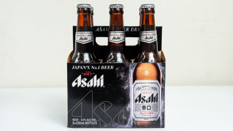 Asahi Super Dry (6 Bottles) 330Ml
