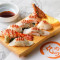 bā guàn míng tài zi zhì shāo shòu sī 8 Pieces Broiled Cod Roe Sushi