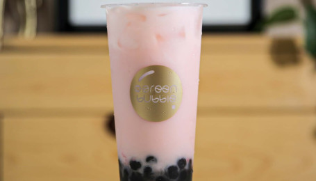 Rose Honey Green Milk Tea